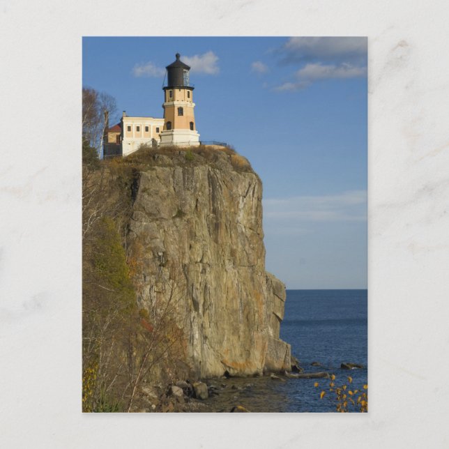 USA, Minnesota.  Split Rock Lighthouse on Lake Postcard (Front)