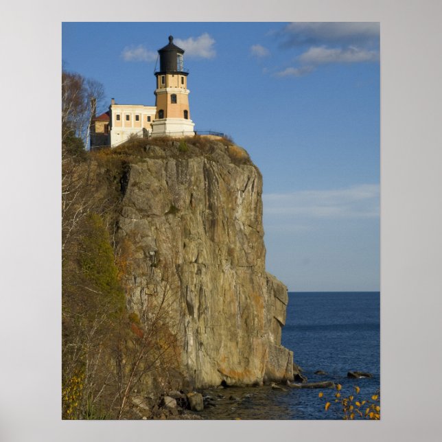 USA, Minnesota.  Split Rock Lighthouse on Lake Poster (Front)