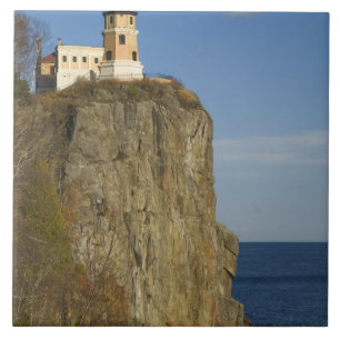 USA, Minnesota.  Split Rock Lighthouse on Lake Tile