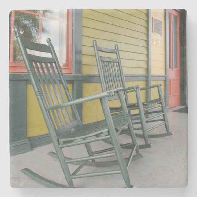 USA, Mississippi, Columbus Stone Coaster (Front)