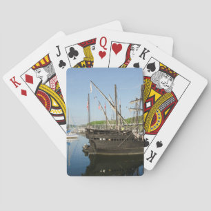 USA, Mississippi, Tennessee-Tombigbee Waterway Playing Cards