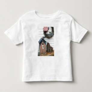 USA, Missouri, Herman: Patriotic Birdhouses, Toddler T-Shirt