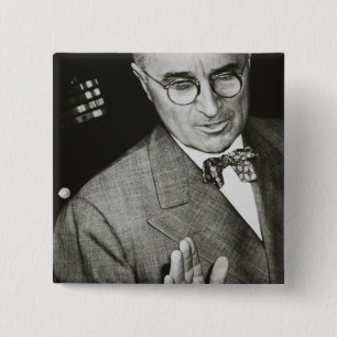 USA, Missouri, Independence, Truman Presidential 15 Cm Square Badge