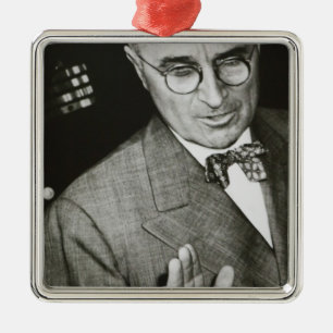 USA, Missouri, Independence, Truman Presidential Metal Tree Decoration