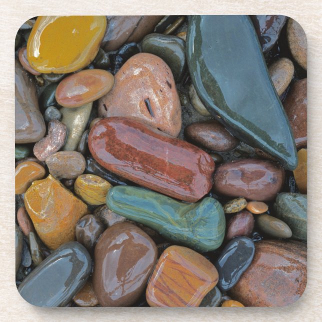 USA, Montana, Clark Fork River, Stones Coaster (Front)