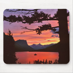 USA, Montana, Glacier National Park. Landscape Mouse Mat