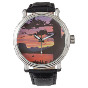 USA, Montana, Glacier National Park. Landscape Watch