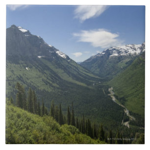 USA, Montana, Glacier National Park, scenic Tile