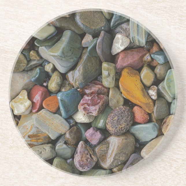 USA, Montana, Glacier National Park, Stones Coaster (Front)