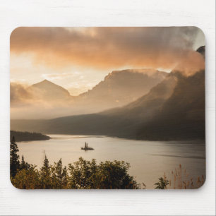 USA, Montana, Glacier National Park. Sunrise Mouse Mat