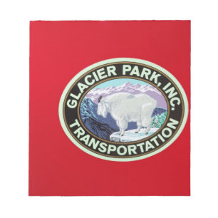 USA, Montana, Glacier National Park, Vintage 2 Notepad