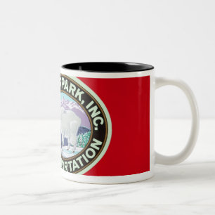 USA, Montana, Glacier National Park, Vintage 2 Two-Tone Coffee Mug