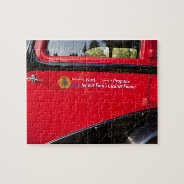 USA, Montana, Glacier National Park, Vintage Jigsaw Puzzle (Horizontal)