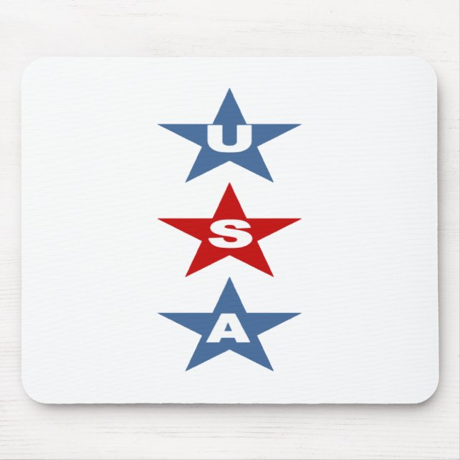 USA Mouse Carpet Mat (Front)