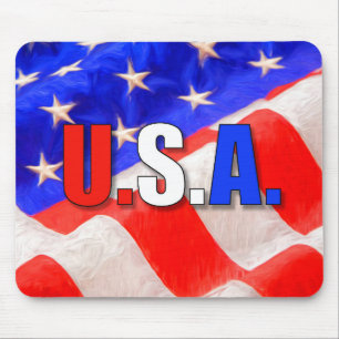 USA MOUSE MAT