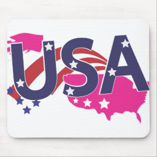 USA MOUSE MAT