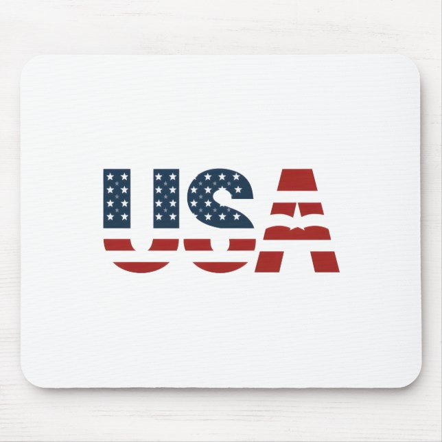 USA. MOUSE MAT (Front)