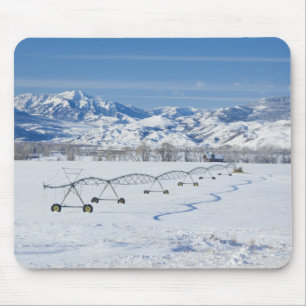 USA, MT, Farm near Livingston Mouse Mat