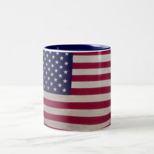 USA -Mug- Style 2 Two-Tone Coffee Mug