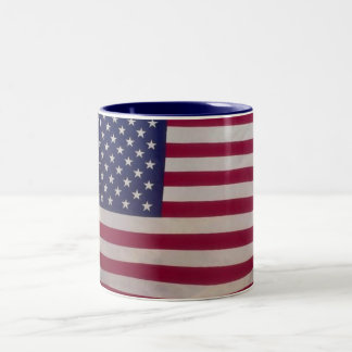 USA -Mug- Style 2 Two-Tone Coffee Mug