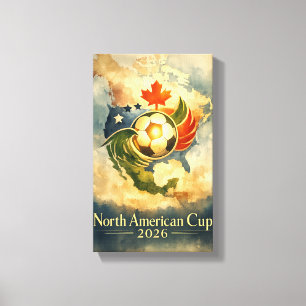 USA MX CA Fine Art Wall Art World Cup
