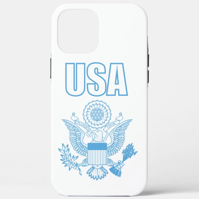 USA national emblem Case-Mate iPhone Case (Back)