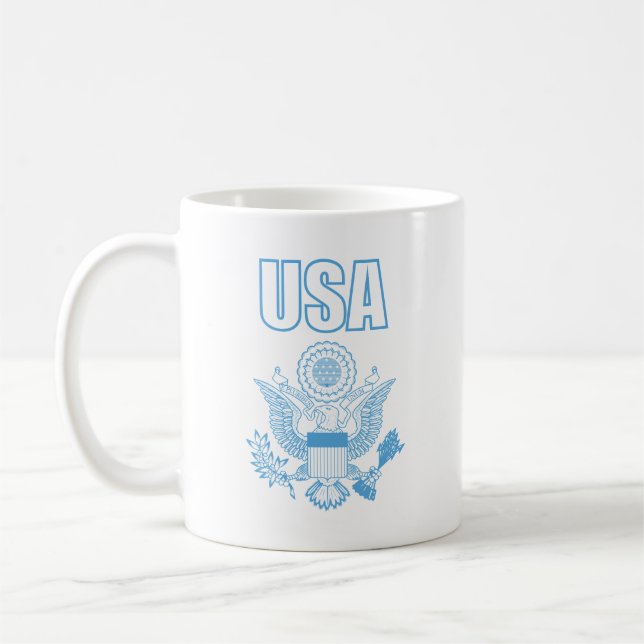 USA national emblem Coffee Mug (Left)