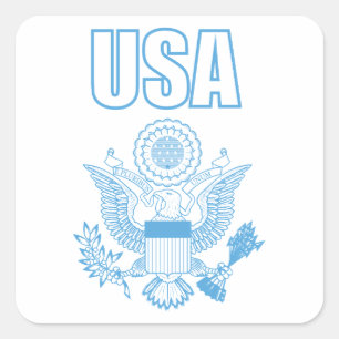 USA national emblem Square Sticker