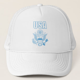 USA national emblem Trucker Hat