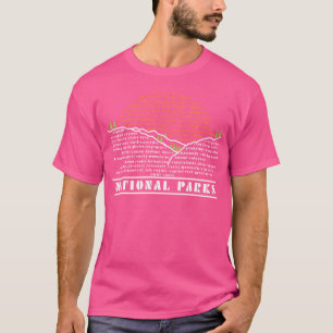 Usa National Park Service Nature Lover Souvenier C T-Shirt