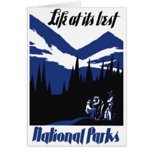 USA National Parks Vintage Poster Restored