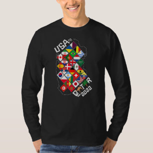 Usa National Soccer Team Best Qatari Football Cla T-Shirt