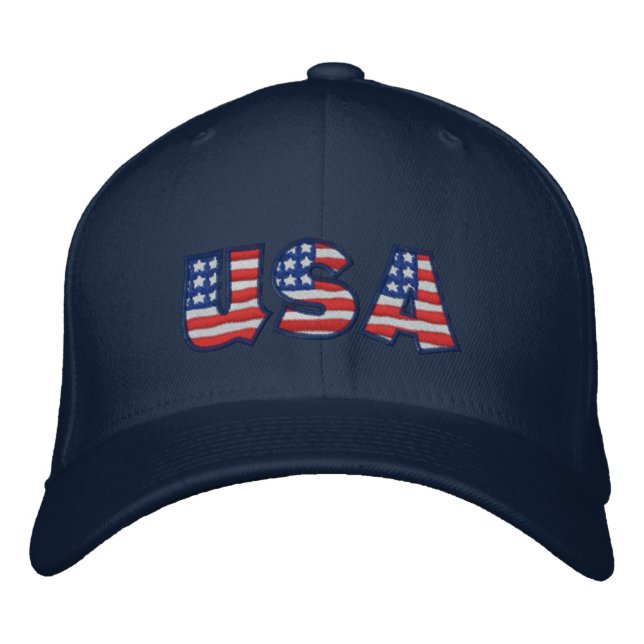 USA NB EMBROIDERED HAT (Front)