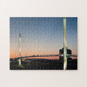 USA, Nebraska, Omaha, Bob Kerrey Pedestrian Jigsaw Puzzle