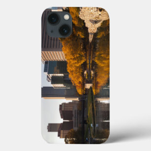 USA, Nebraska, Omaha, Gene Leahy Mall, Skyline iPhone 13 Case