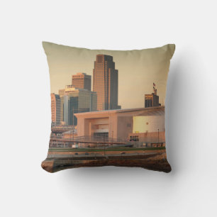 USA, Nebraska, Omaha, Skyline Cushion