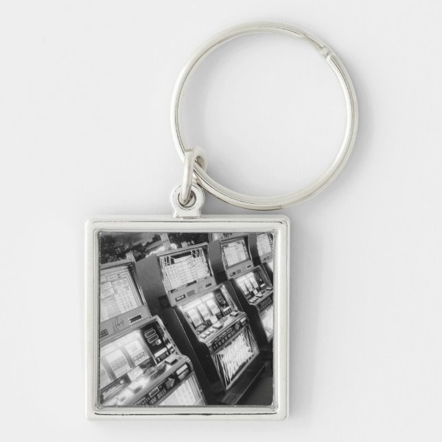 USA, Nevada, Las Vegas: Casino Slot Machines / Key Ring (Front)