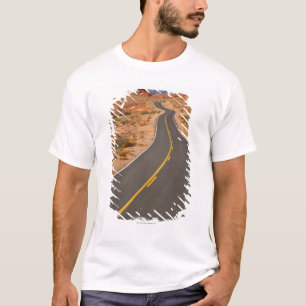 USA, Nevada, Valley of Fire, desert road T-Shirt