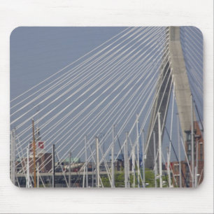 USA, New England, Massachusetts, Boston, boats Mouse Mat