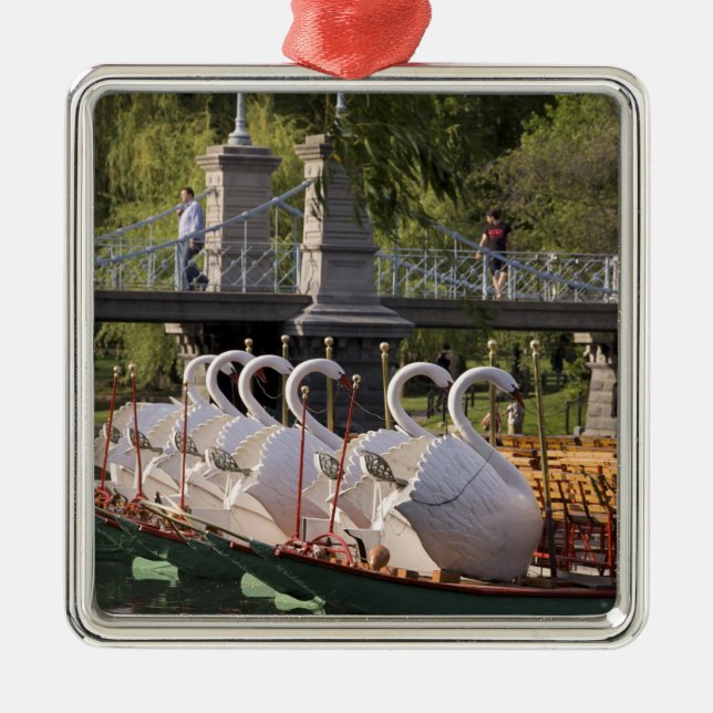 USA, New England, Massachusetts, Boston, Metal Tree Decoration (Front)