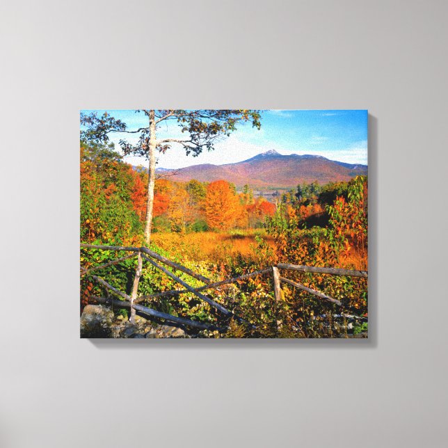 USA, New England, New Hampshire, Chocorua Canvas Print (Front)