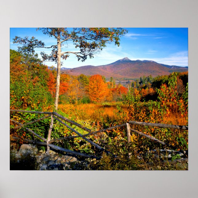 USA, New England, New Hampshire, Chocorua Poster (Front)