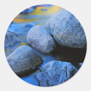 USA, New Hampshire, White Mountain National Classic Round Sticker
