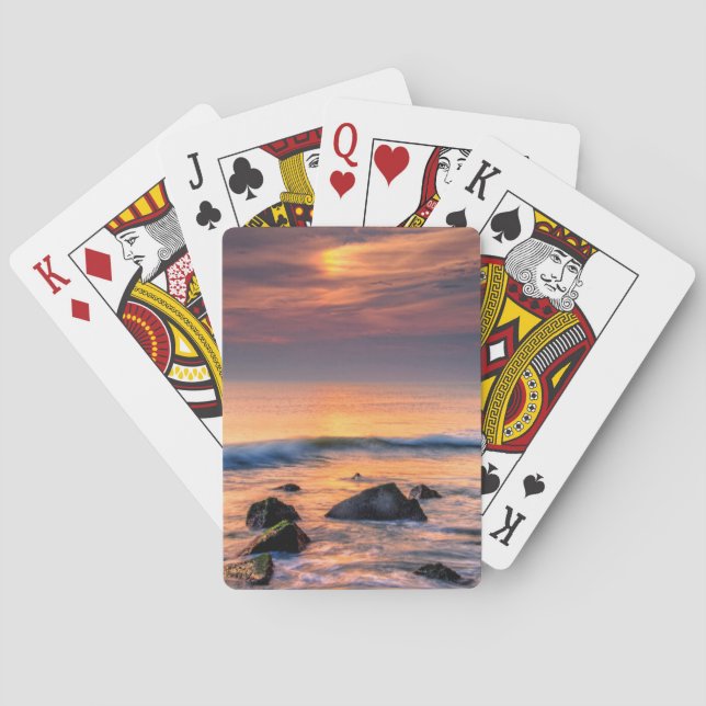 USA, New Jersey, Cape May Playing Cards (Back)