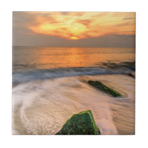 USA, New Jersey, Cape May. Scenic On Cape May 2 Tile