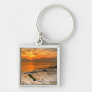 USA, New Jersey, Cape May. Scenic On Cape May 4 Key Ring