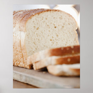 USA, New Jersey, Jersey City, Sliced bread Poster