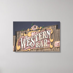 USA, New Mexico, Cloudcroft: Mountain Town (el. Canvas Print
