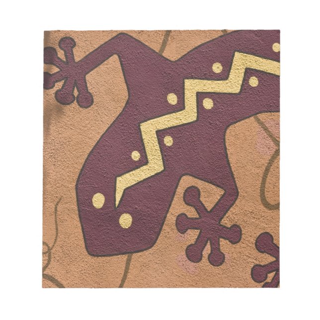 USA, New Mexico, Santa Fe. Close-up section of Notepad (Front)