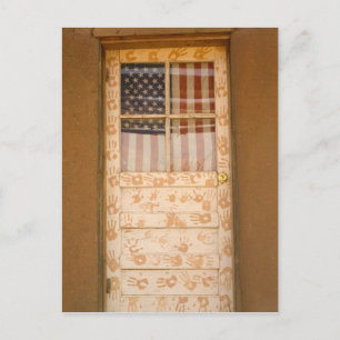 USA, New Mexico, Taos: Taos Indian Pueblo Postcard